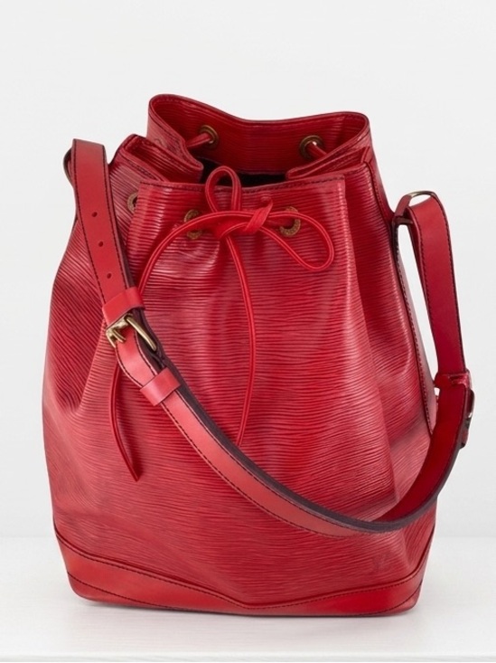 Louis Vuitton Handbags - Louis Vuitton Red Epi Leather Noe GM Like New with COA 1992 Pristine Condition